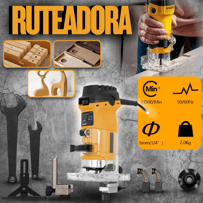 RUTEADORA ELÉCTRICA PROFESIONAL