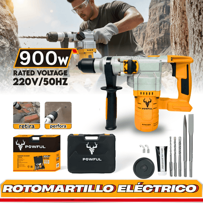 KIT RotoMartillo Eléctrico 900w