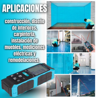 MEDIDOR LASER PROFESIONAL 100M