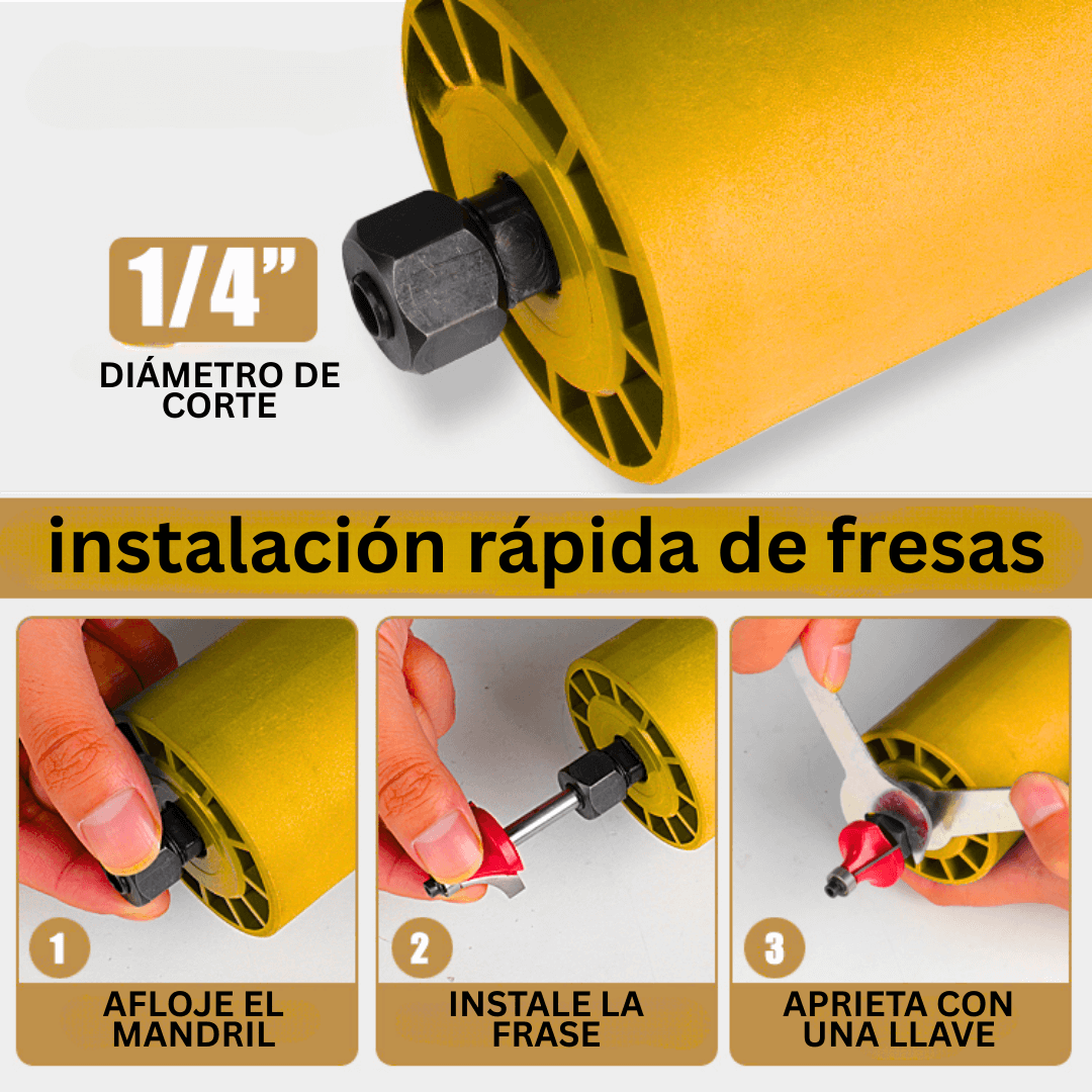 RUTEADORA ELÉCTRICA PROFESIONAL