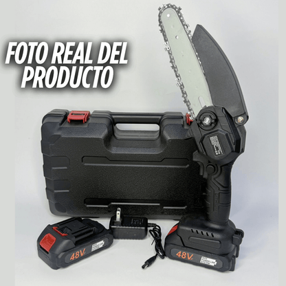 MINI MOTOSIERRA POTENTE 48V doble batería