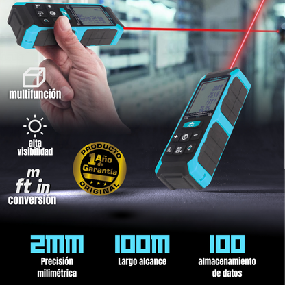 MEDIDOR LASER PROFESIONAL 100M