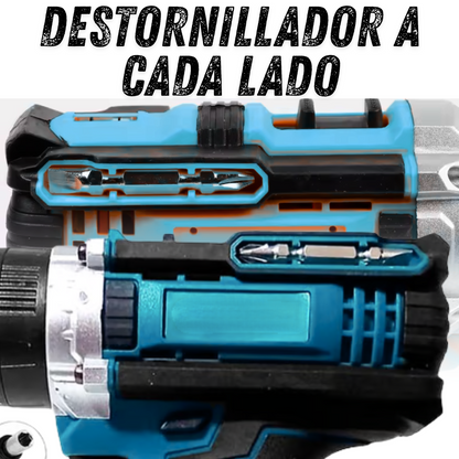 KIT Taladro 48v con doble batería